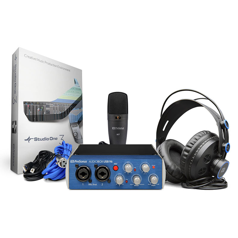 پکیج استودیویی Presonus AudioBox USB 96 Studio